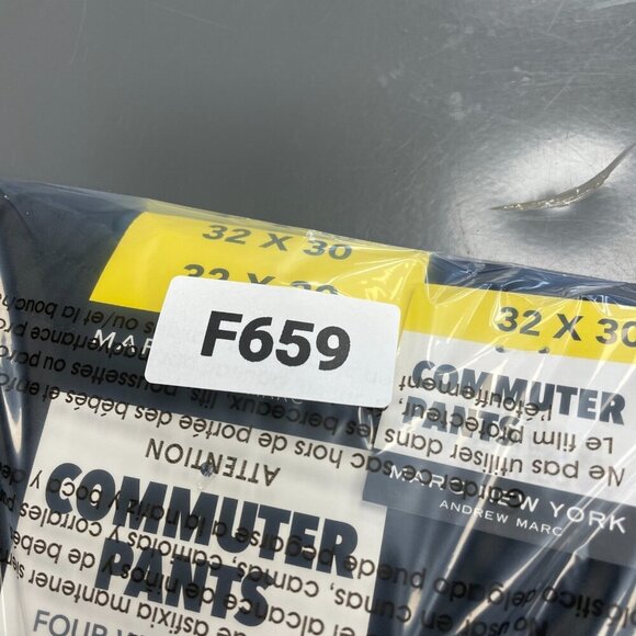 NEW Marc New York Men's 32 X 30 Stretch Slim-Fit Commuter Pants Black - Picture 10 of 10